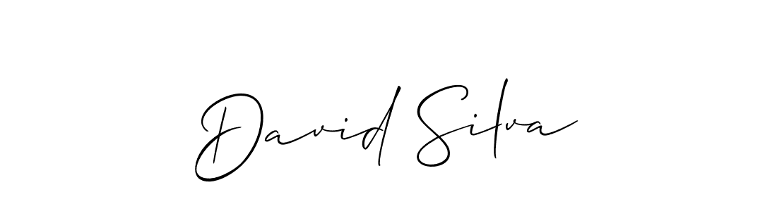 Allison_Script is a professional signature style that is perfect for those who want to add a touch of class to their signature. It is also a great choice for those who want to make their signature more unique. Get David Silva name to fancy signature for free. David Silva signature style 2 images and pictures png